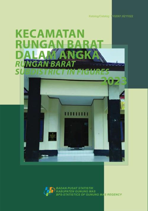 Rungan Barat Subdistrict in Figures 2023