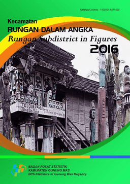 Kecamatan Rungan Dalam Angka 2016