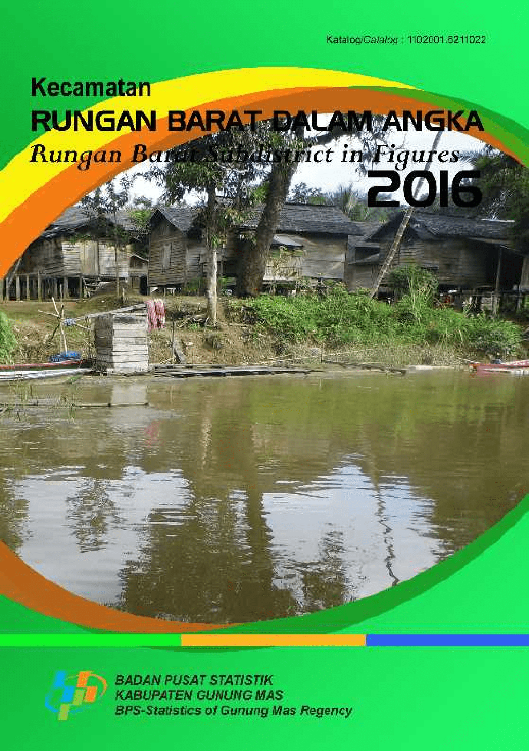 Rungan Barat Subdistricts in Figures 2016