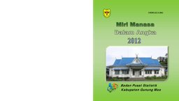 Kecamatan Miri Manasa Dalam Angka 2012