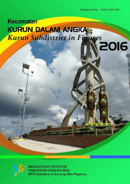 Kecamatan Kurun Dalam Angka 2016