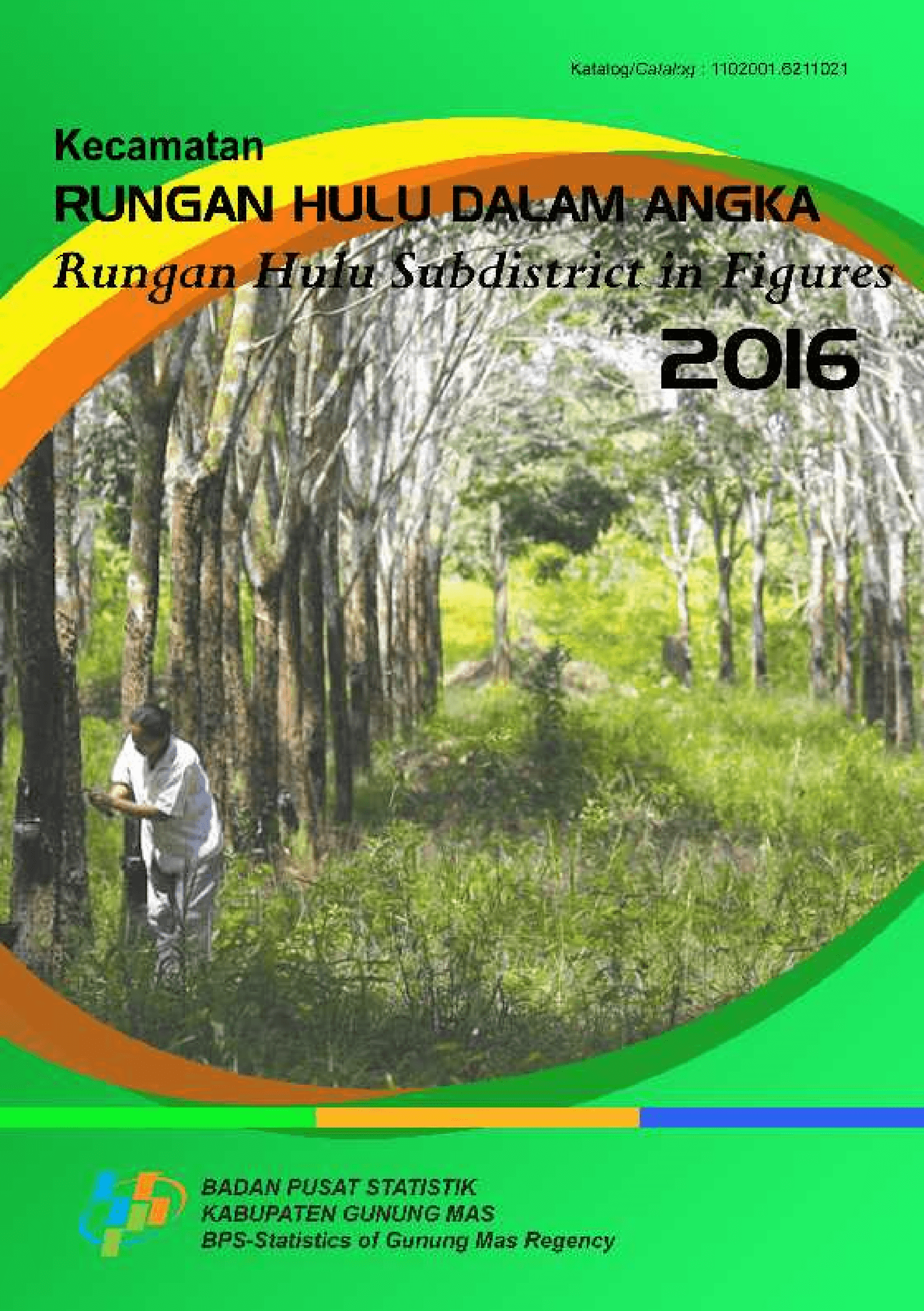 Rungan Hulu Subdistricts in Figures 2016