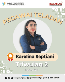 Pegawai Teladan BPS Kabupaten Gunung Mas Triwulan II